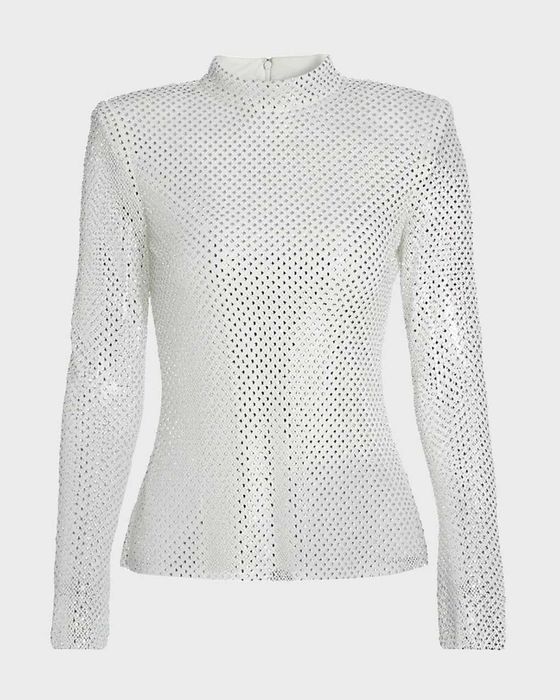 Damen Self Portrait Hemd Weiß 36