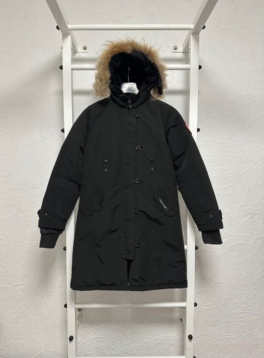 Женский Canada Goose Пуховик Чёрный 42
