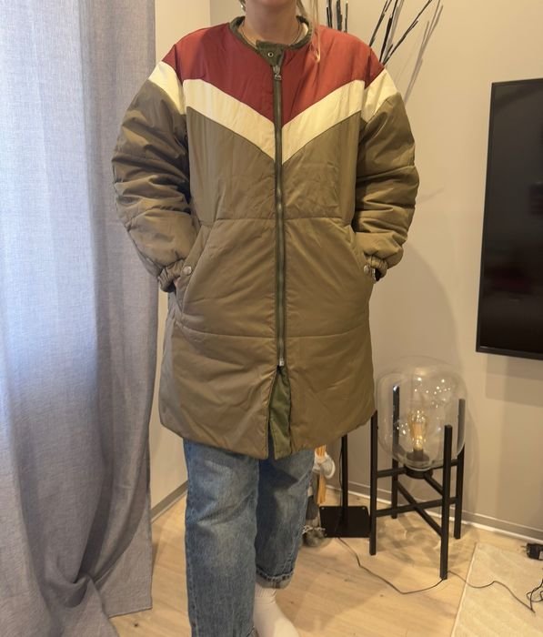 Women Isabel Marant Winter Jacket Green Synthetic