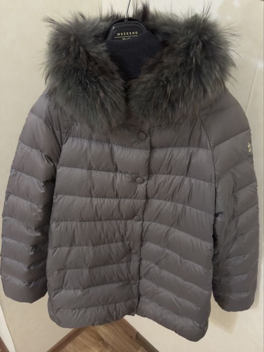 Damen Marina Yachting Daunenjacke Grau 36