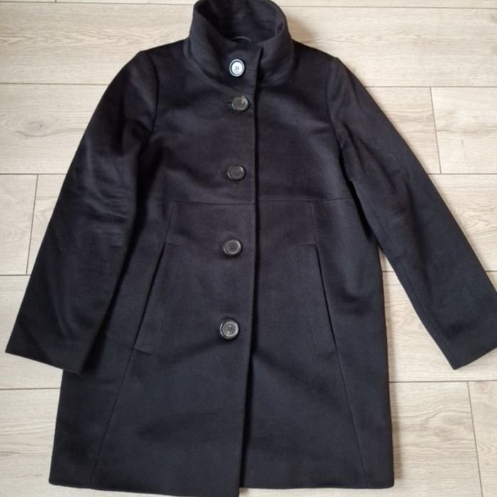 Женское Rene Lezard Пальто Чёрное 38