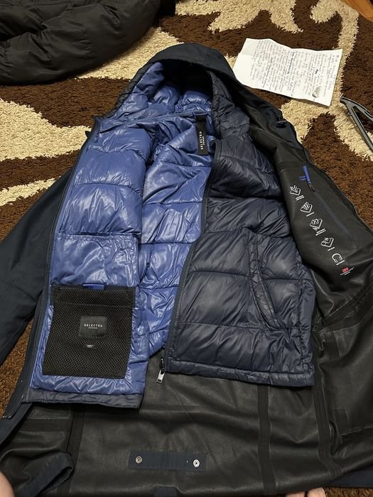 Homme SELECTED Parka Bleu Marine 38