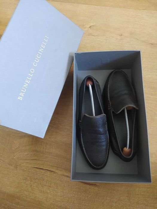 Мужские Brunello Cucinelli Лоферы Кожа