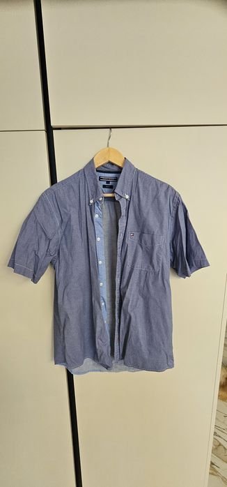 Uomo Tommy Hilfiger Camicia Blu Navy Altro 40