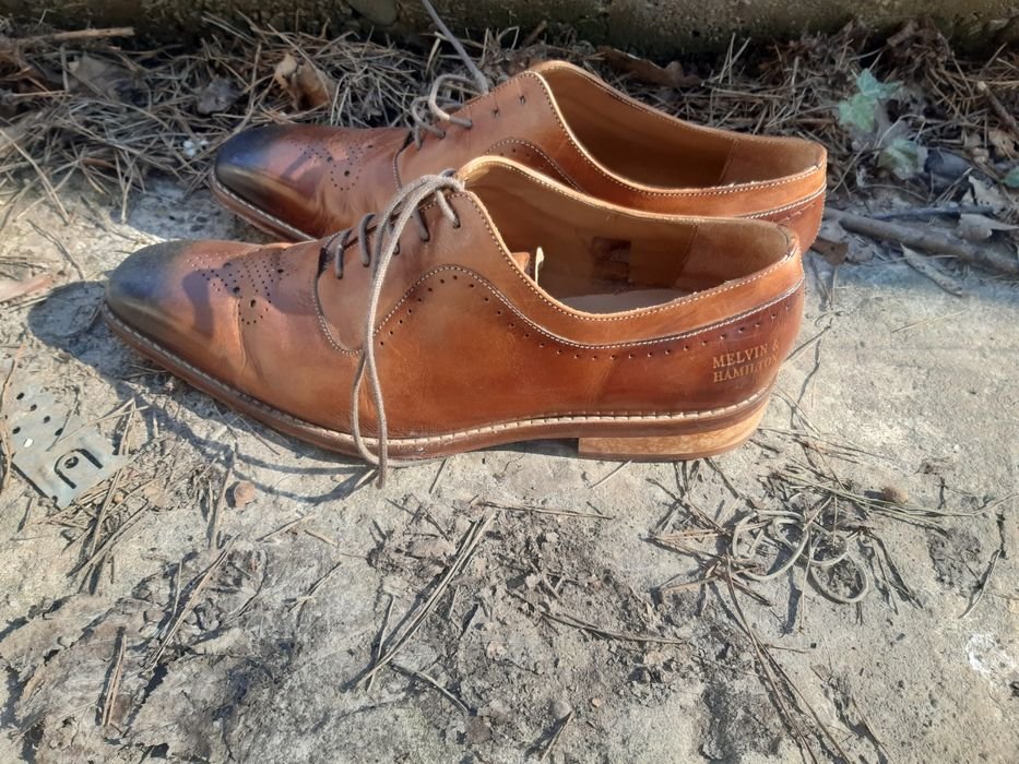 Homme Melvin Hamilton Talons Marron Cuir 41