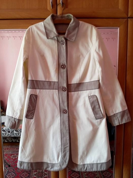 Женское Boden Пальто Бежевое 48 (14)