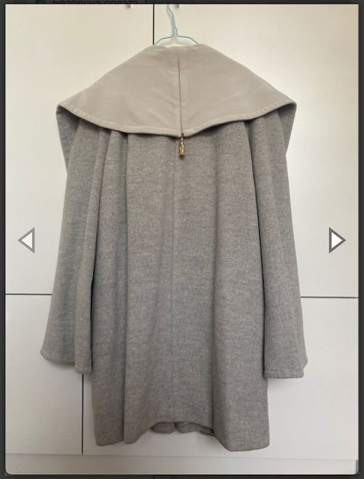 Women Gianfranco Ferre Coat Grey Cotton 40