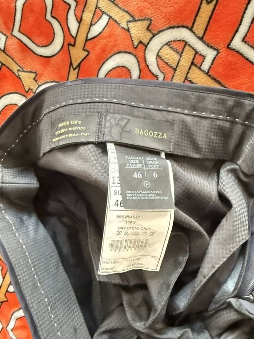 Men BAGOZZA Trousers Grey 30