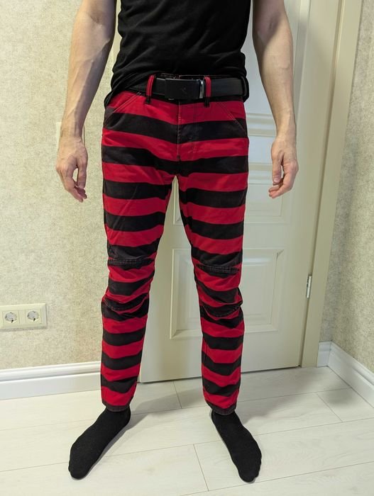 Herren G-Star RAW Hosen Rot 30