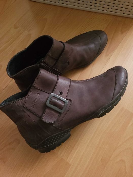 Женские Mephisto Туфли Коричневый Кожа 40