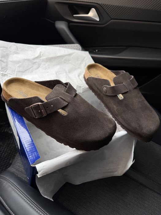 Donna Birkenstock Pantofole Marrone 36/44