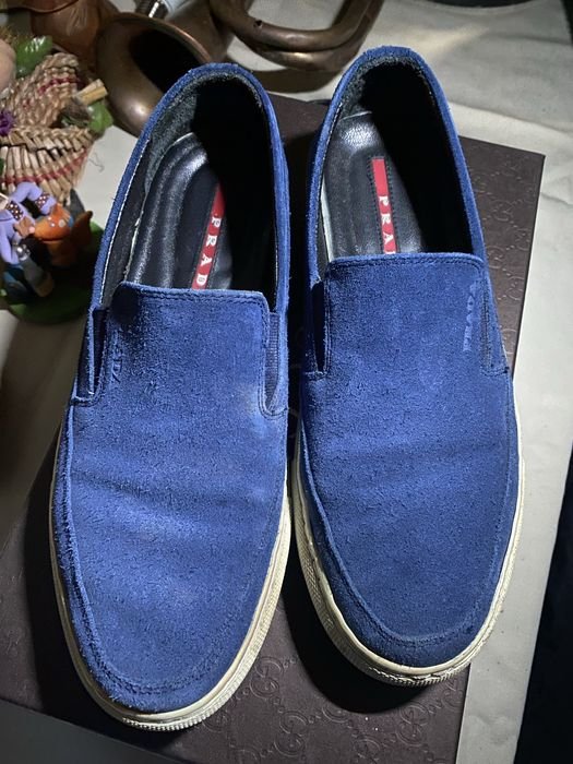 Men Etro Prada Loafers Leather 40