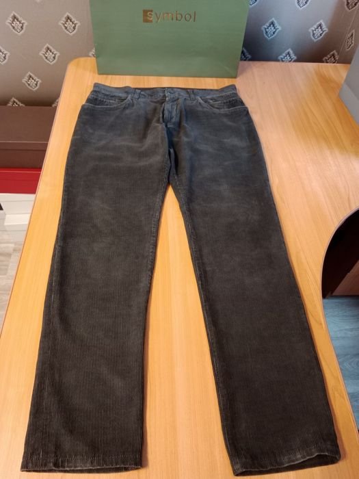 Herren Dolce Gabbana Hose Braun Samt 32