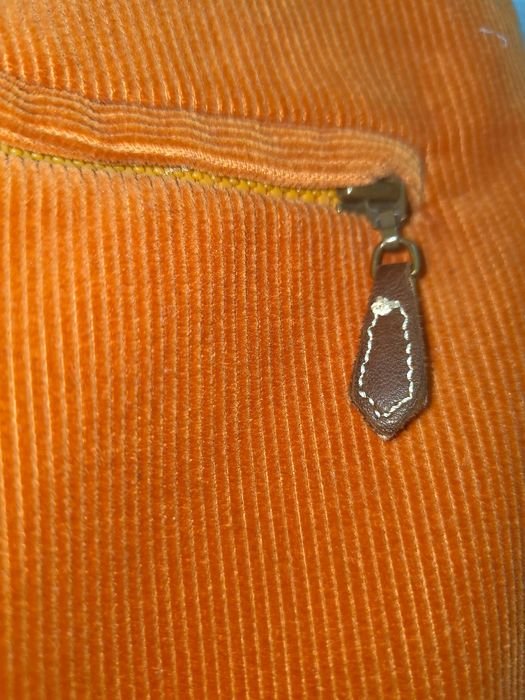 Homme Brunello Cucinelli Pantalons Orange Coton