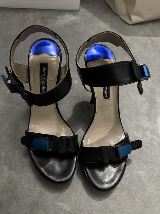 Donna Alberto Guardiani Sandali Neri 36