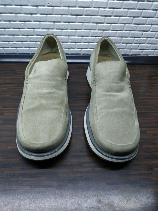 Men Gianfranco Ferre Loafers Beige Suede 43