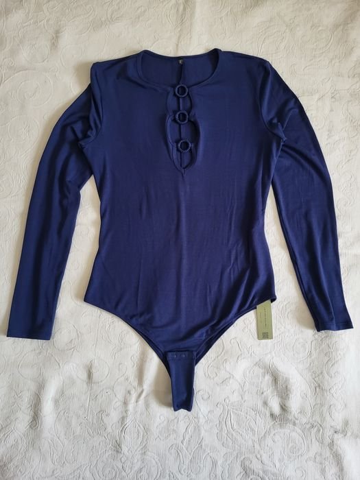 Femme Intimissimi Body Bleu Marine Coton 40