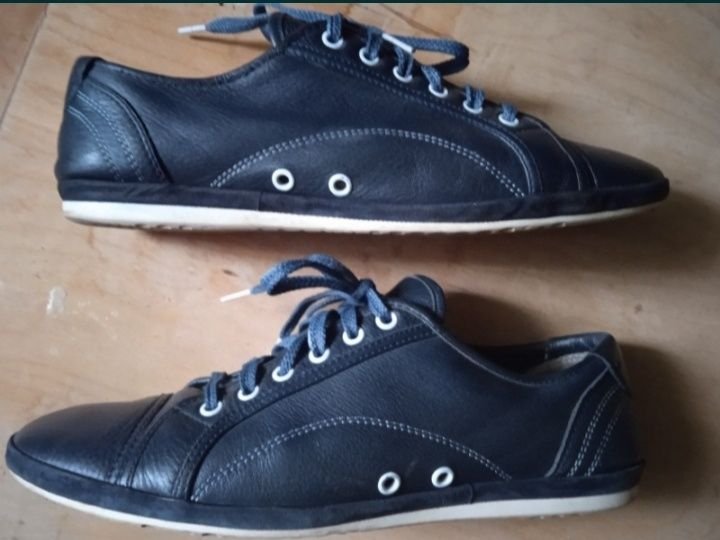 Homme Carlo Pazolini Talons Bleu Marine Cuir 42.5