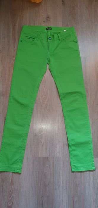 Women ETRO Trousers Green Cotton