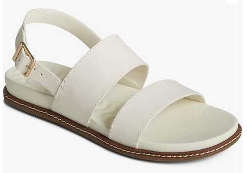 Donna Sperry Sandali Bianchi Pelle 42