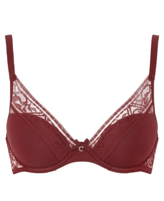 Женский Chantelle Бюстгальтер Бордовый 70C, 70D