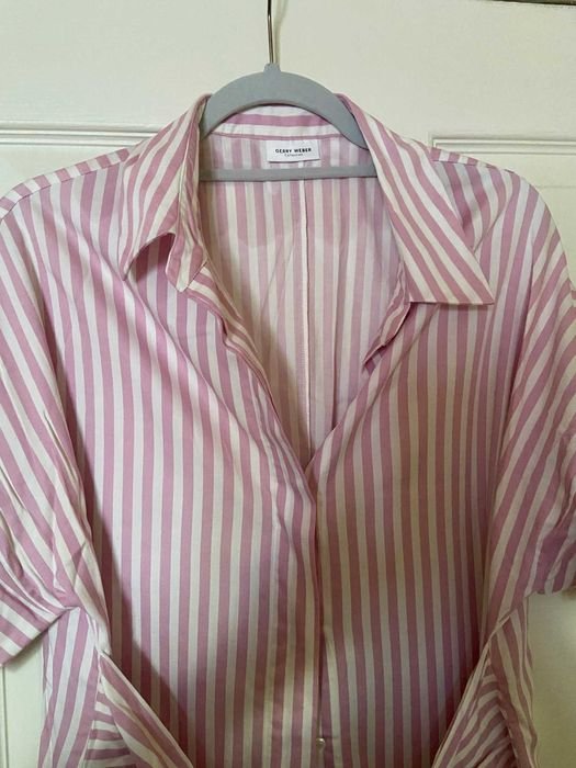 Женская Gerry Weber Платье Розовое Хлопок 50
