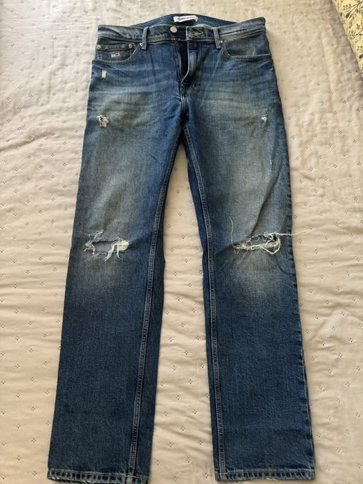 Uomo Tommy Jeans Jeans Blu Navy Denim