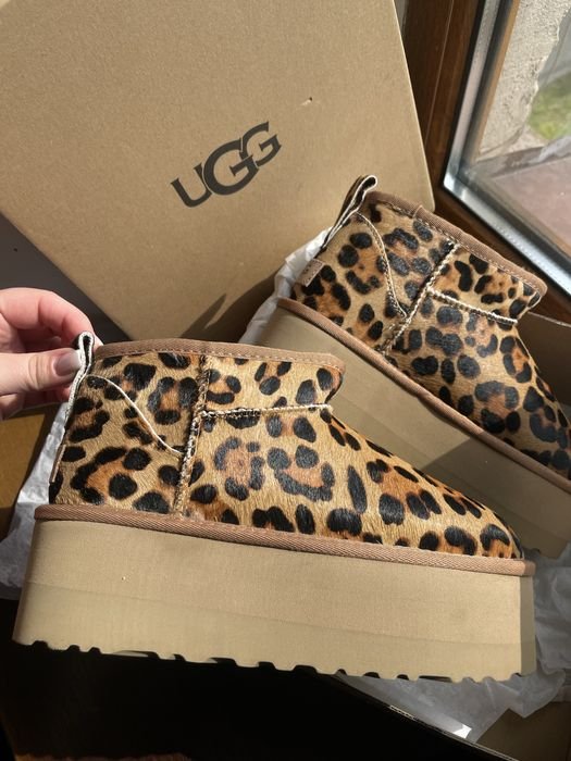 Femme Ugg Bottes Poney Naturel 37-39