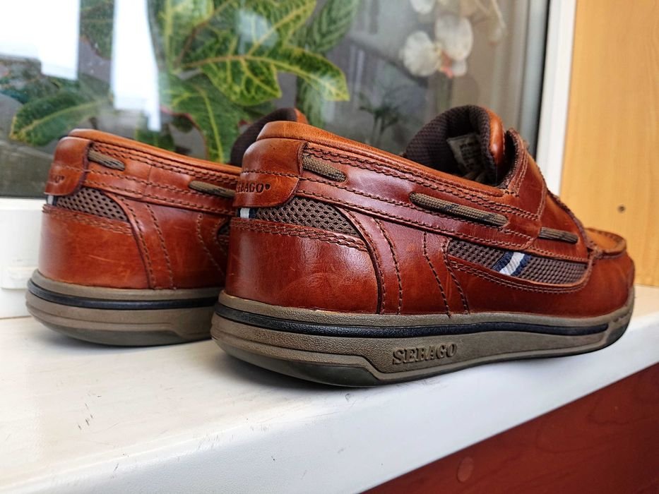 Uomo Sebago Mocassini Marrone Pelle 44