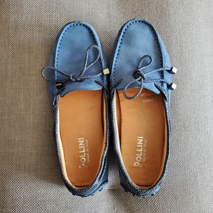 Herren Pollini Slipper Wildleder 36.5