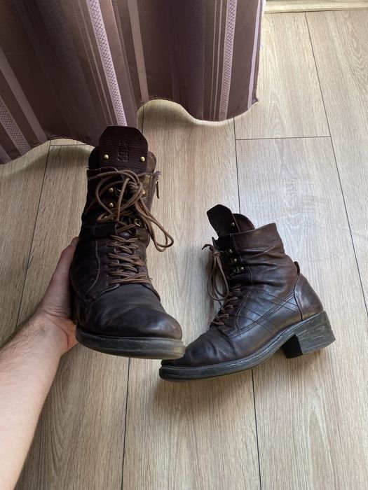 Мужские AS98 Черевики Коричневый Искусственная