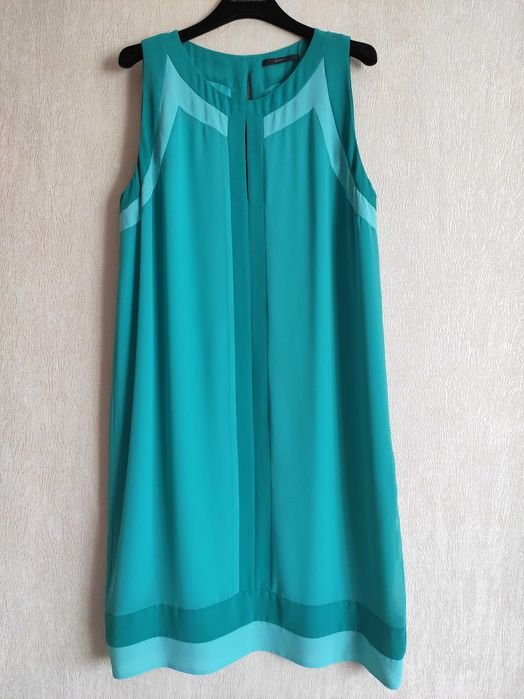 Женский Seventy Платье Зелёный Шифон 40