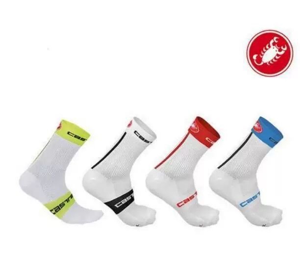 Мужские Castelli Велошкарпетки Белые