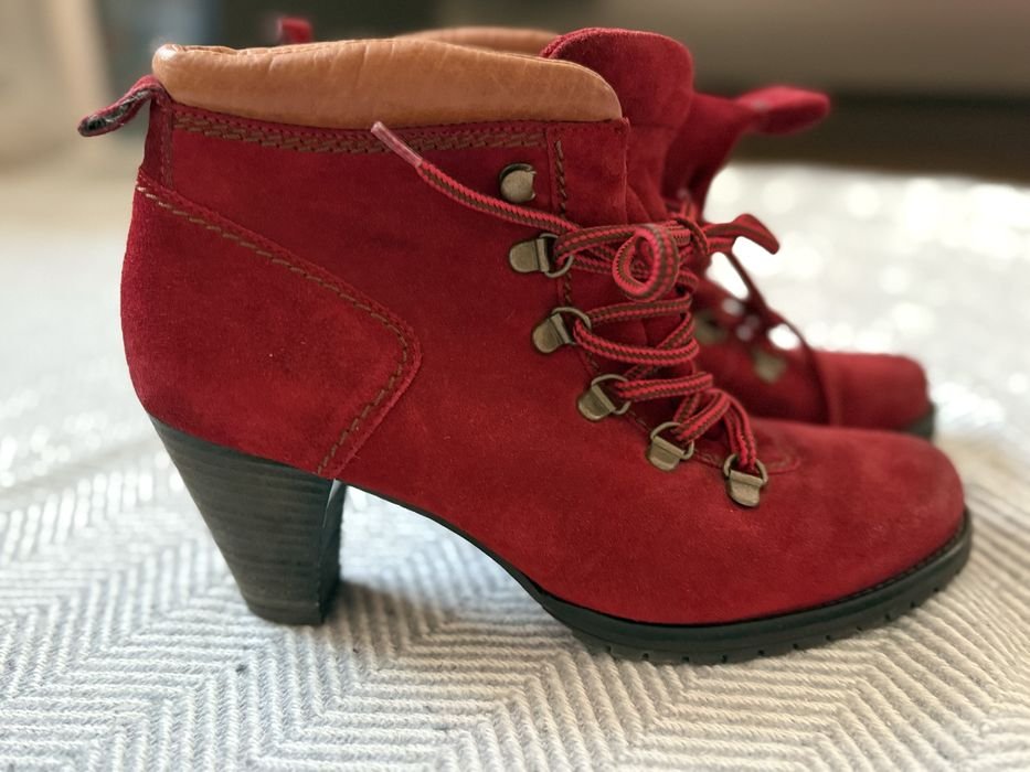 Женские Paul Green Ботильоны Красные 38