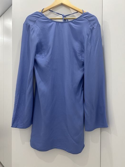 Damen Claudie Pierlot Kleid Blau Viskose 34
