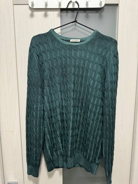 Мужской Gran Sasso Свитер Изумрудный S/M