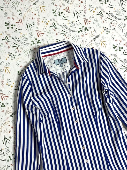 Women Hawes & Curtis Shirt Navy 36