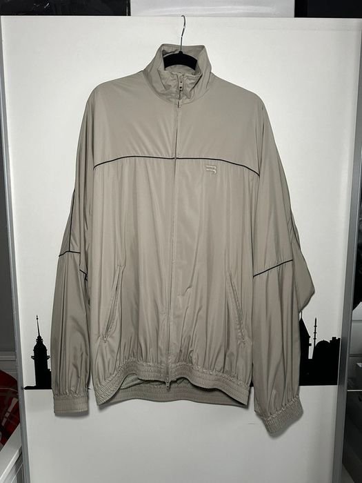 Homme Balenciaga Coupe-Vent Beige Nylon 40