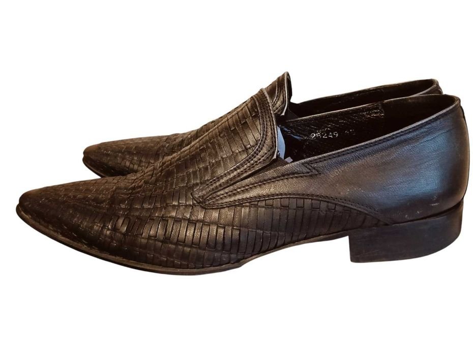Homme Carlo Pazolini Talons Noir Cuir 45