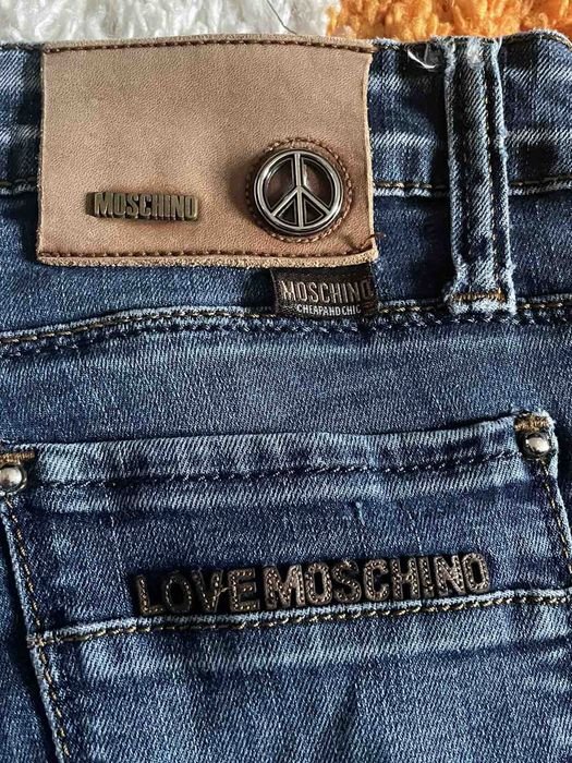 Женские Moschino Джинсы Голубые 30