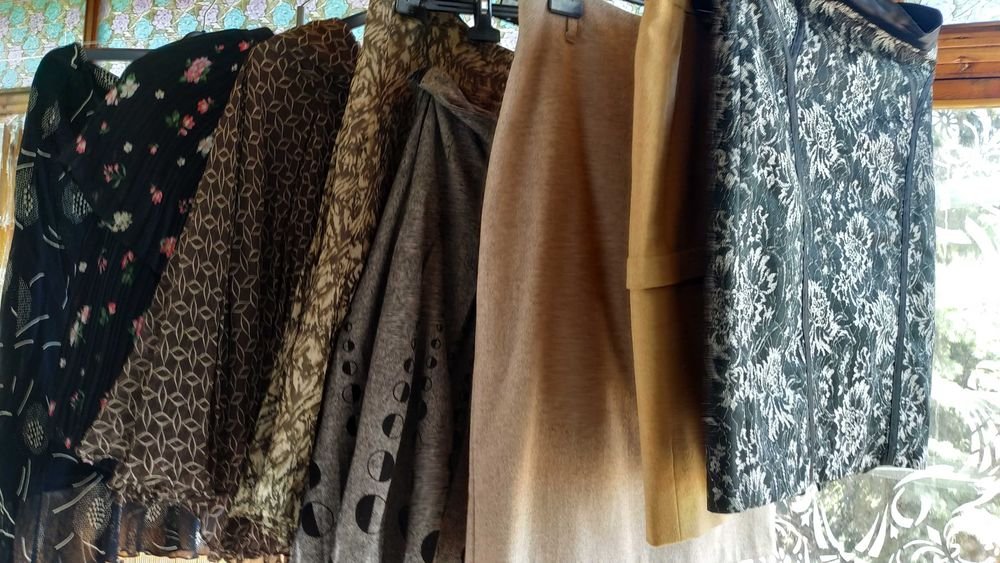 Женская Юбка Різнокольоровий Інший Розмір