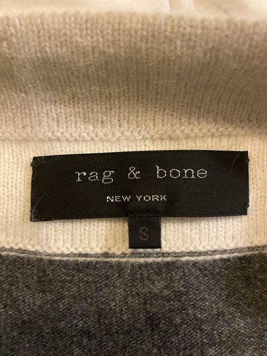 Женский Rag & Bone Джемпер Серый Кашемир S
