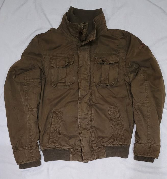 Homme Ted Baker Veste Verte Coton