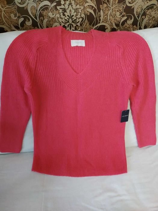 Damen Lucky Brand Pullover Rosa Baumwolle 42