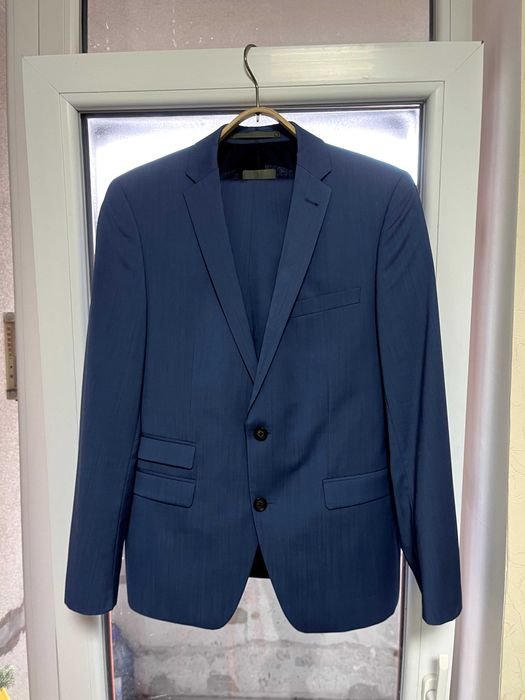 Мужской Benvenuto Костюм Синий  