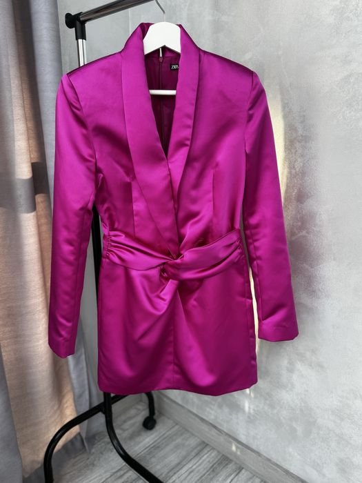 Femme Zara Robe Fuchsia 34