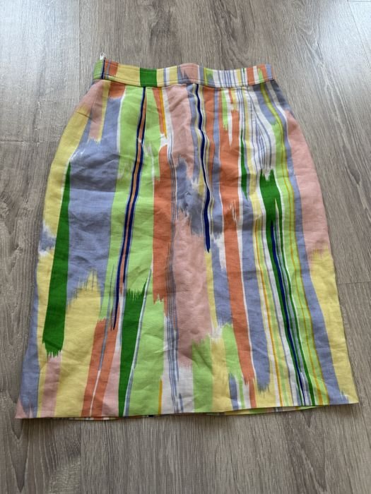 Женская Louis Feraud Юбка Розовая Лен