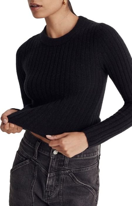 Women Massimo Dutti Long Sleeve Black 38