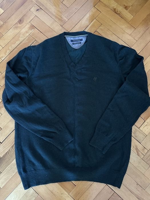 Uomo Marc O’Polo Maglione Verde Lana 44
