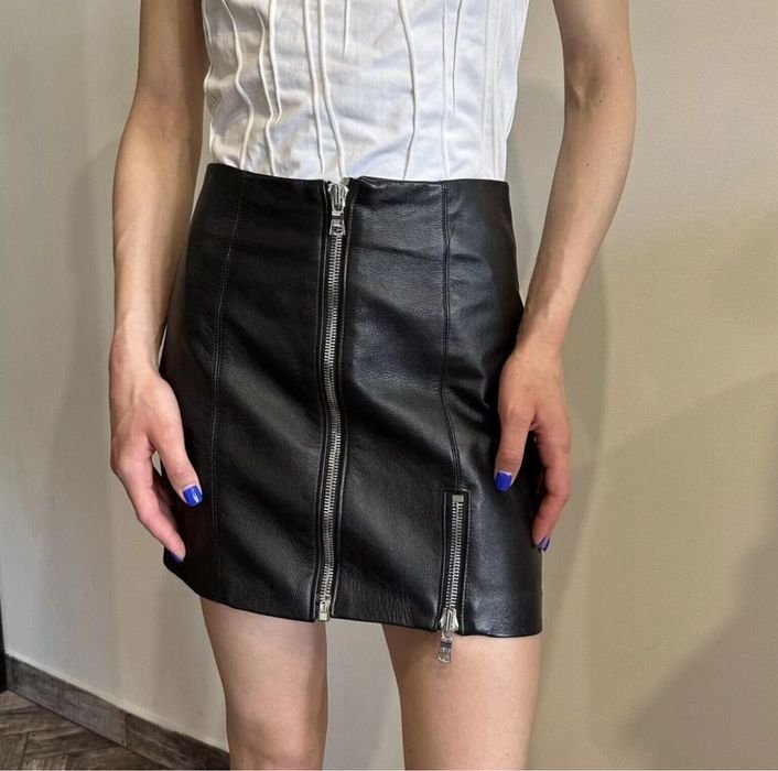 Women Reformation Skirt Black 34